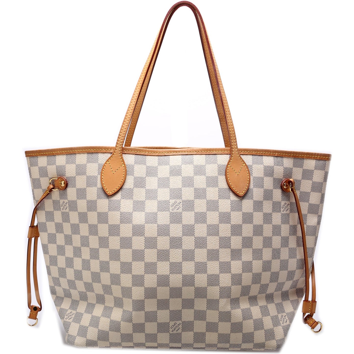 Louis Vuitton Neverfull MM Azur Damier Tote Bag Azur 40