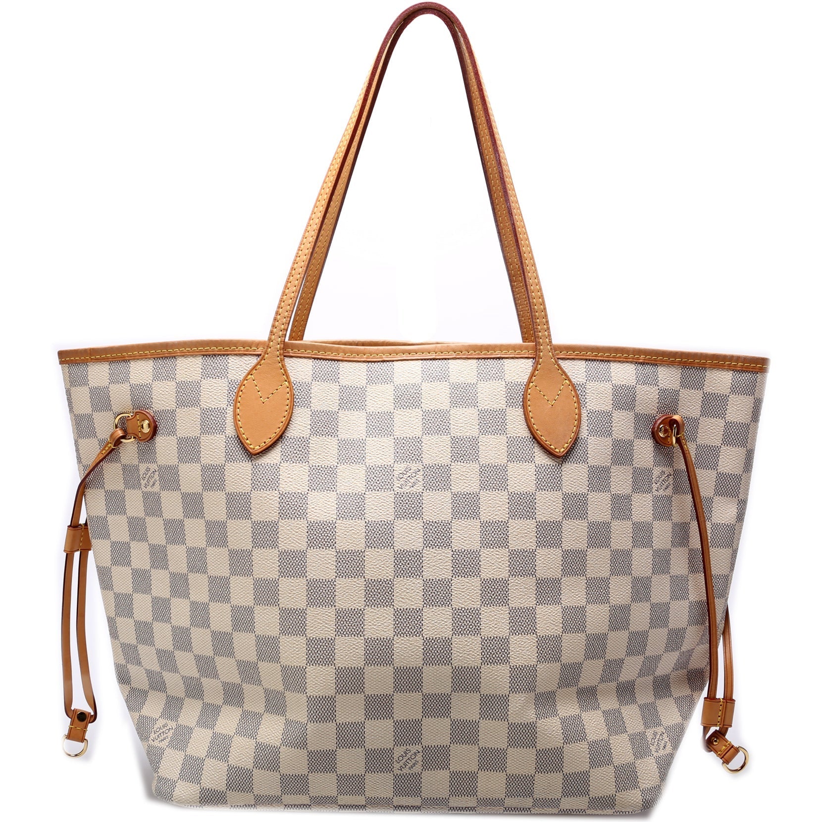 Louis Vuitton Neverfull MM Azur Damier Tote Bag Azur 40