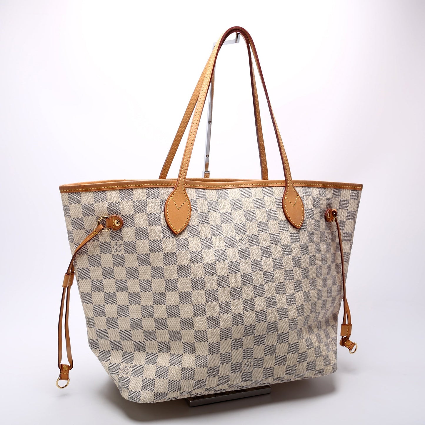 Louis Vuitton Neverfull MM Azur Damier Tote Bag Azur 40