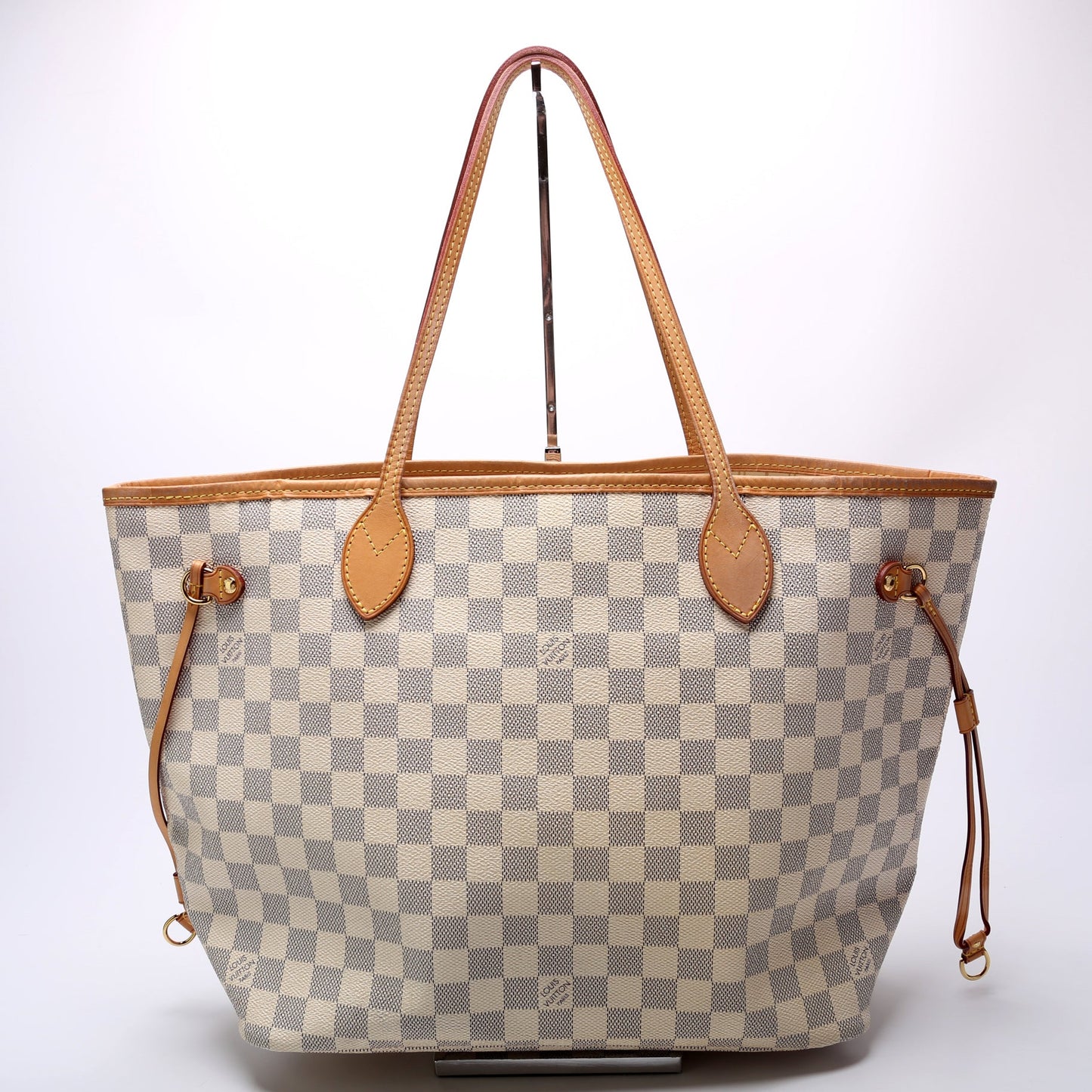 Louis Vuitton Neverfull MM Azur Damier Tote Bag Azur 40