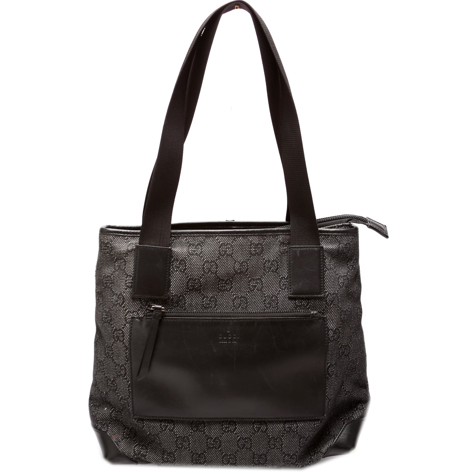 Gucci GG Denim Small Tote Bag