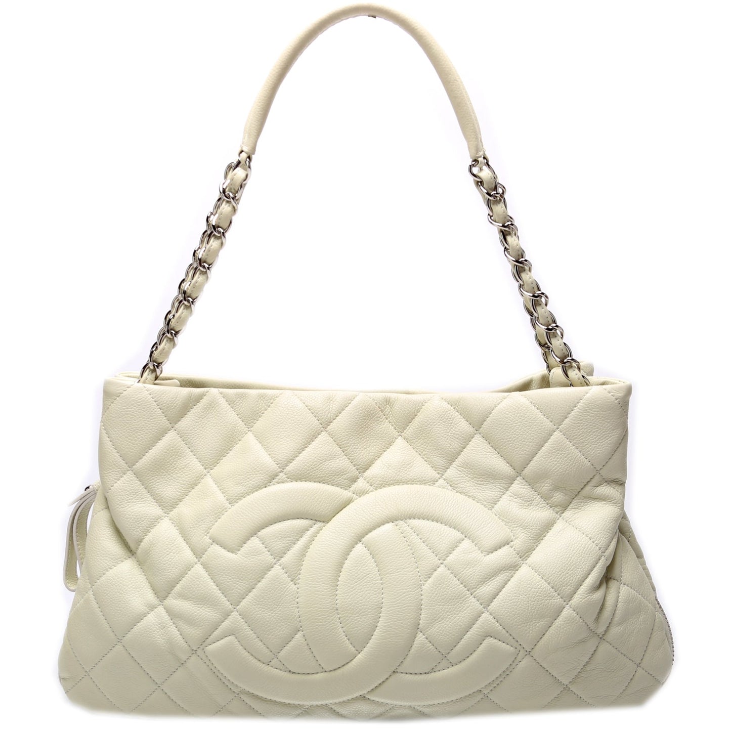 Chanel Zip Around Expandable Shoulder Bag