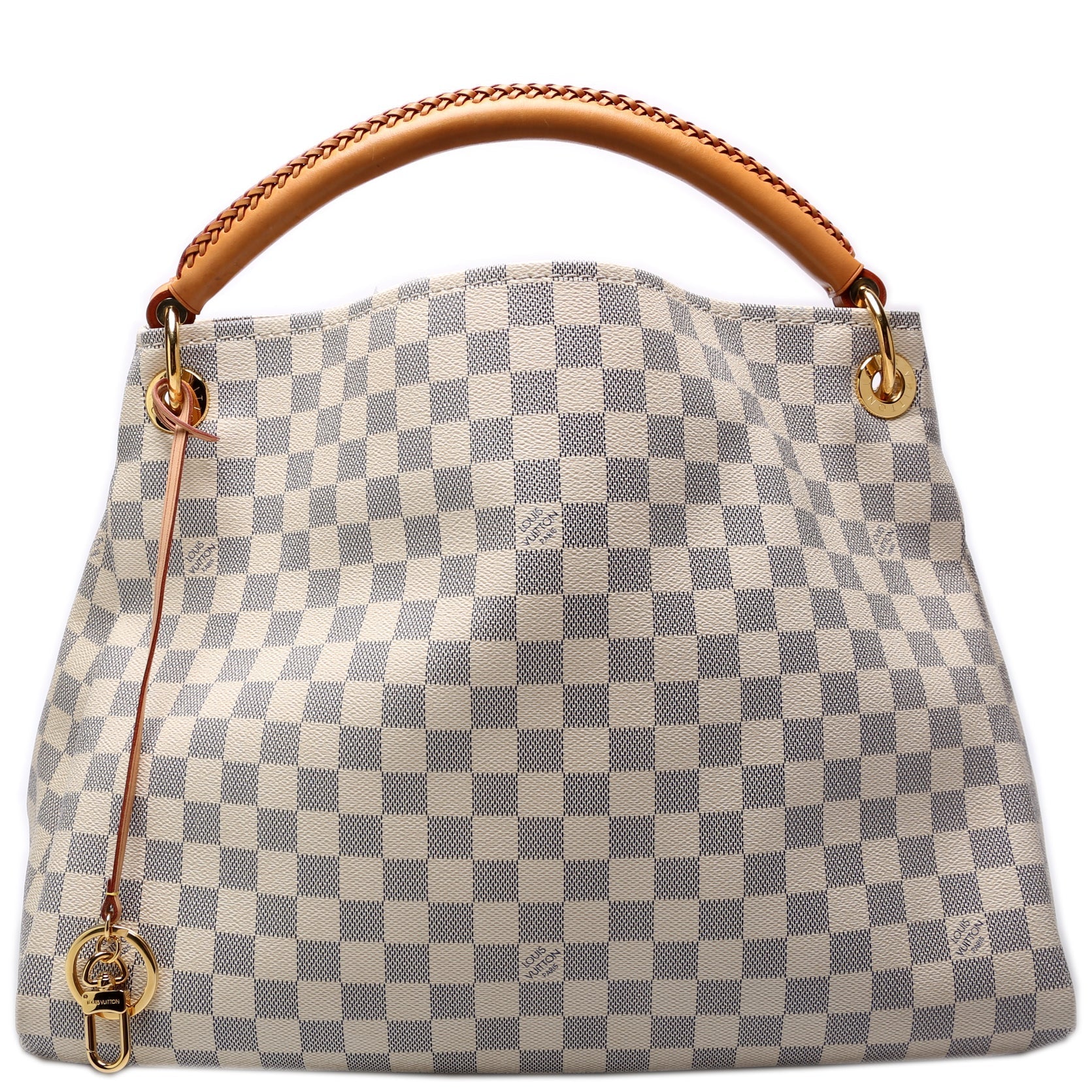 Louis Vuitton Artsy MM Azur Damier Handbag Azur 9