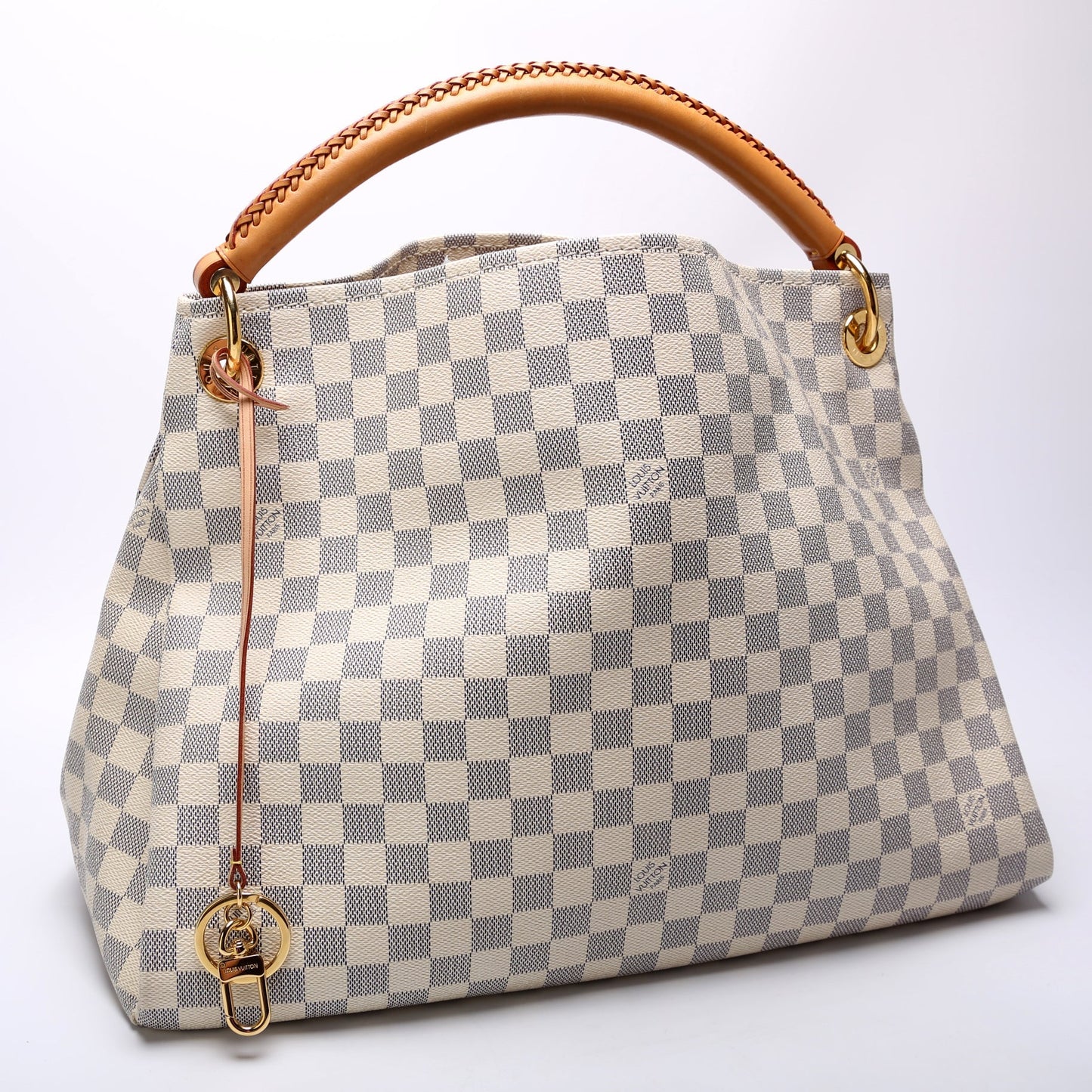 Louis Vuitton Artsy MM Azur Damier Handbag Azur 9