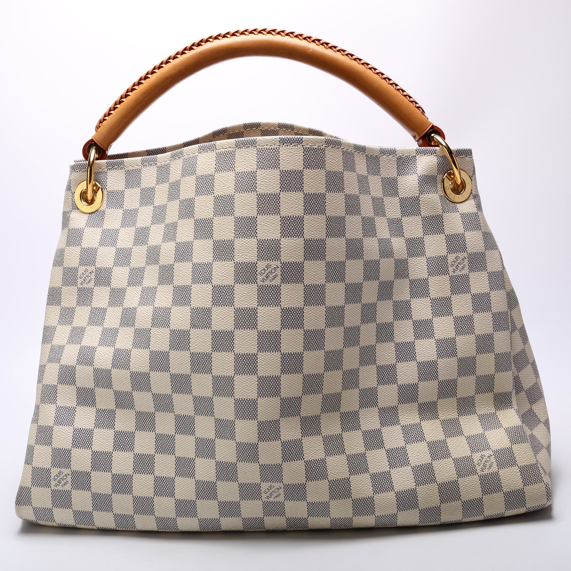 Louis Vuitton Artsy MM Azur Damier Handbag Azur 9