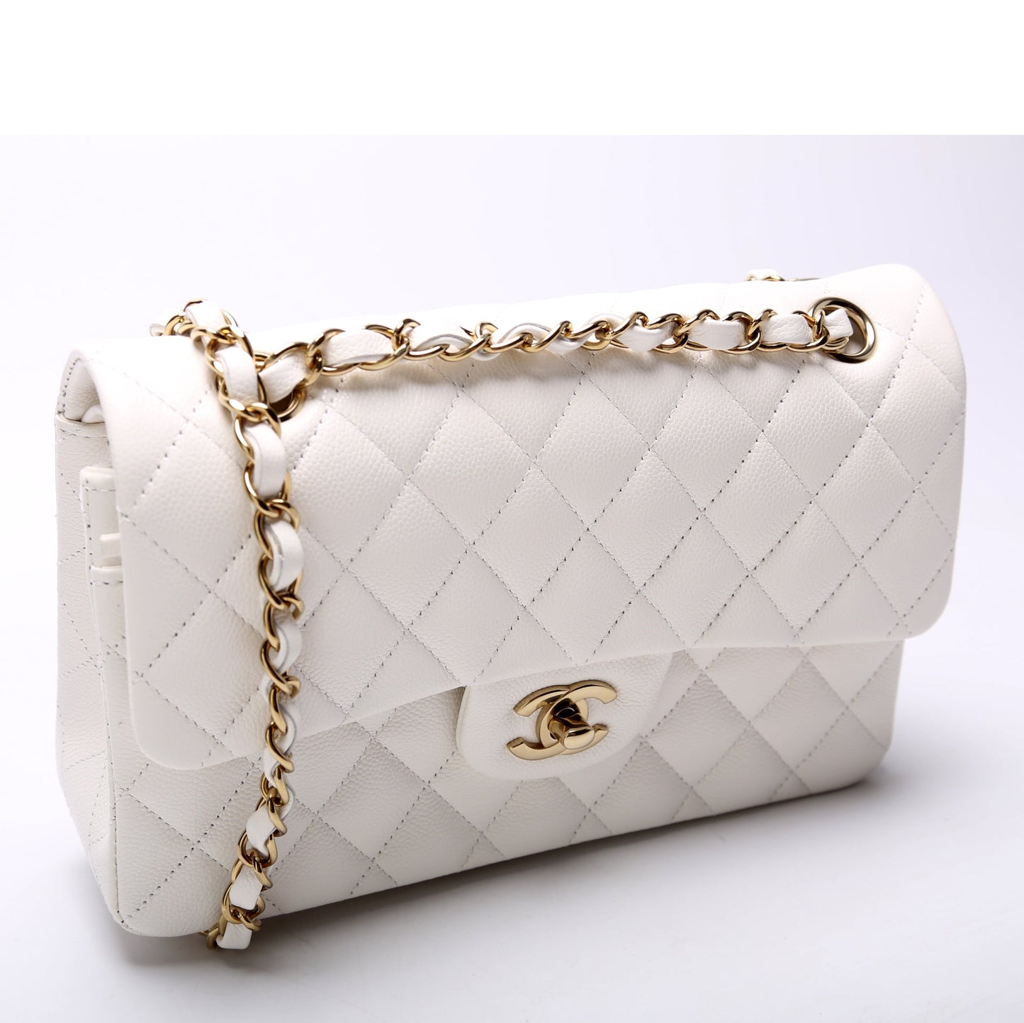 Chanel Classic Flap Caviar 32+ Small Handbag