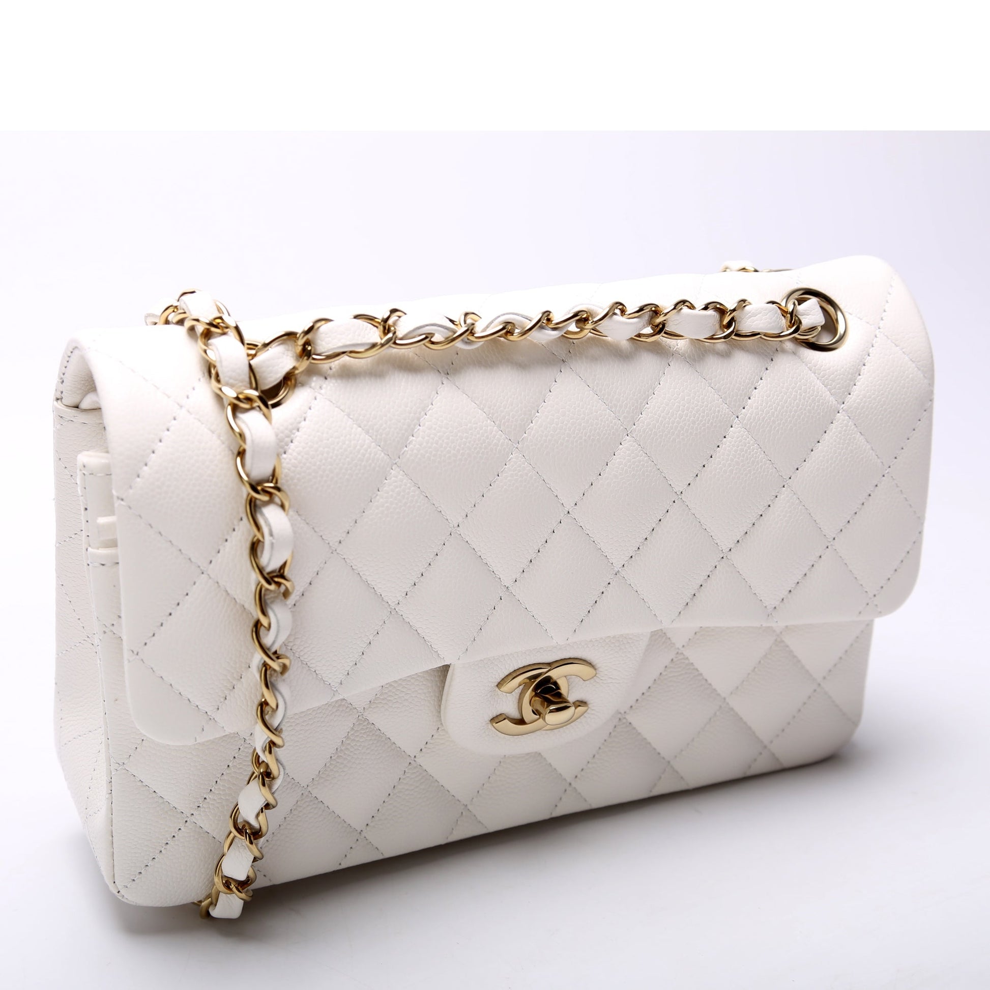 Chanel Classic Flap Caviar 32+ Small Handbag