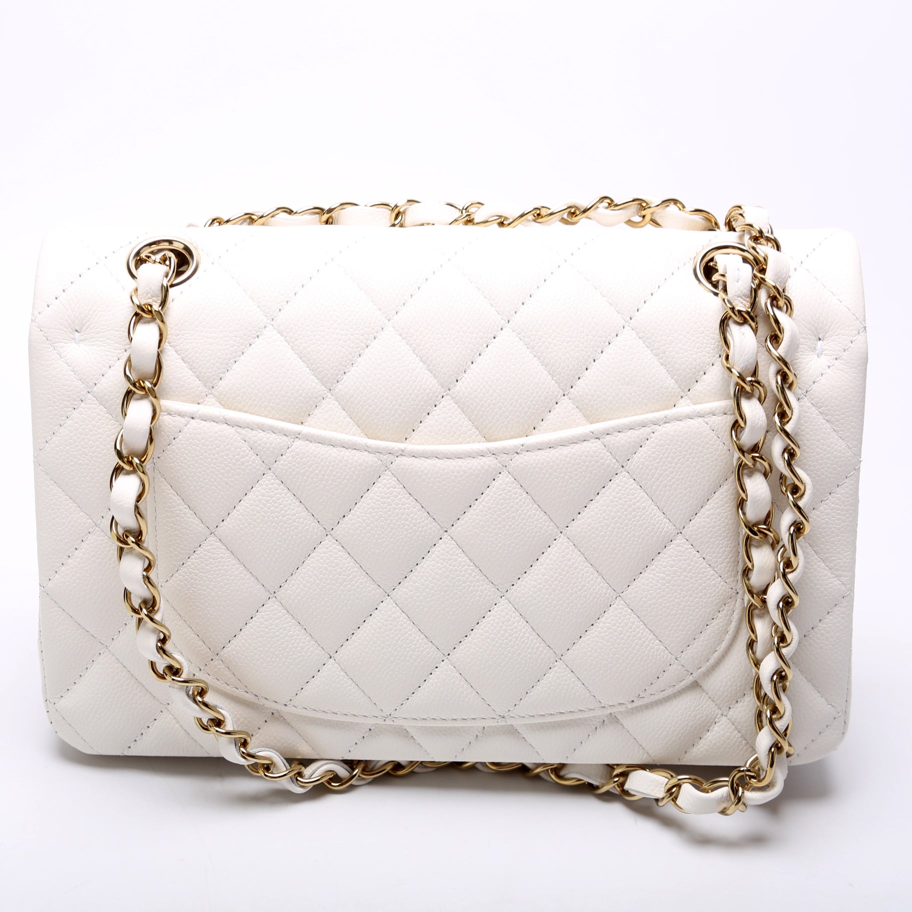 Chanel Classic Flap Caviar 32+ Small Handbag