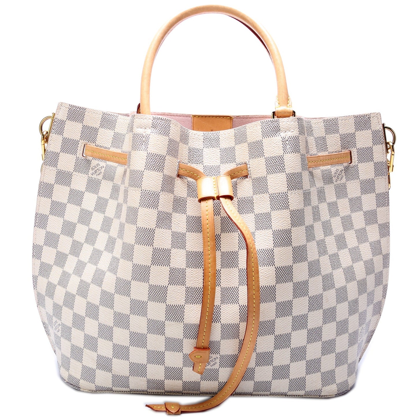 Louis Vuitton Girolata Azur Damier Handbag Azur 2