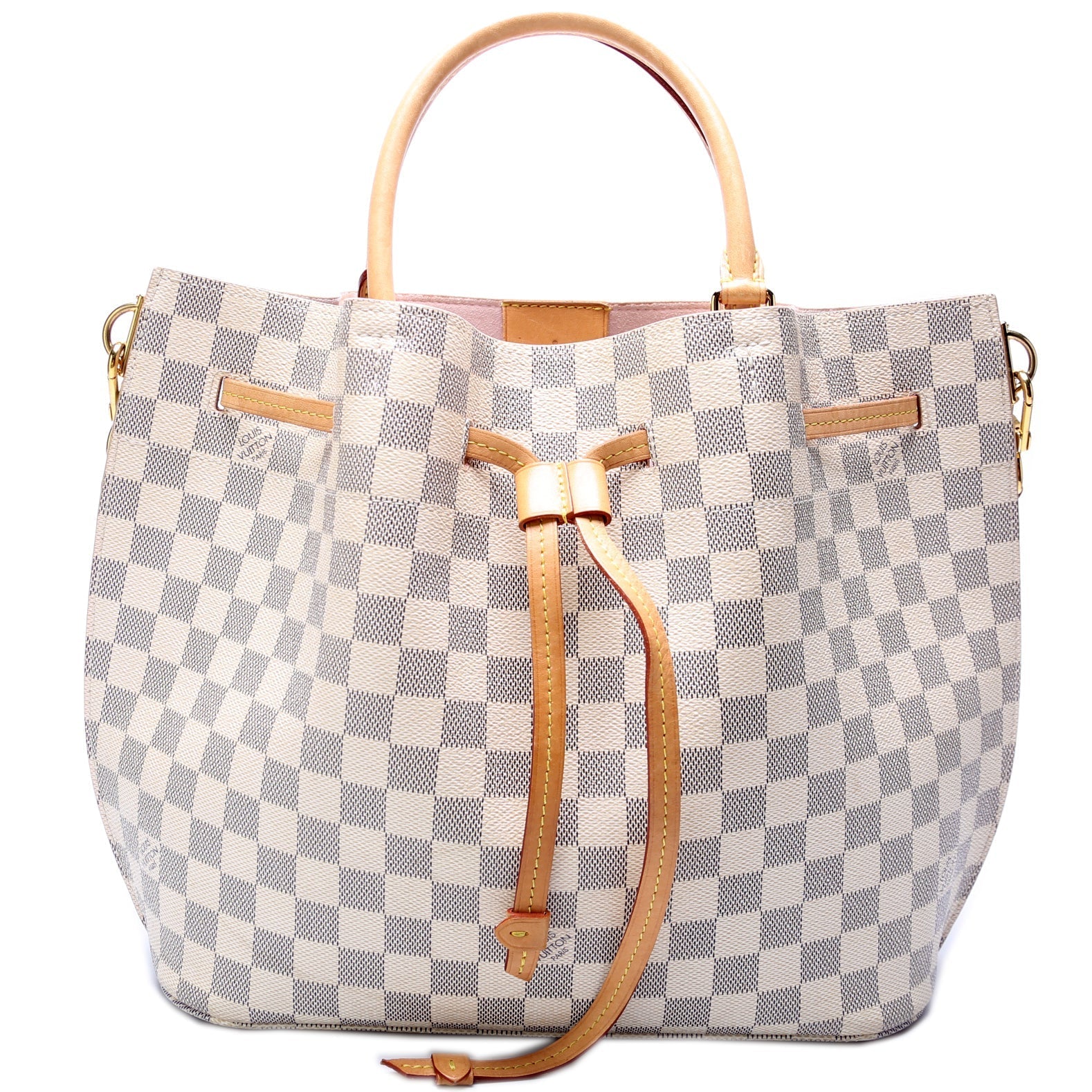 Louis Vuitton Girolata Azur Damier Handbag Azur 2