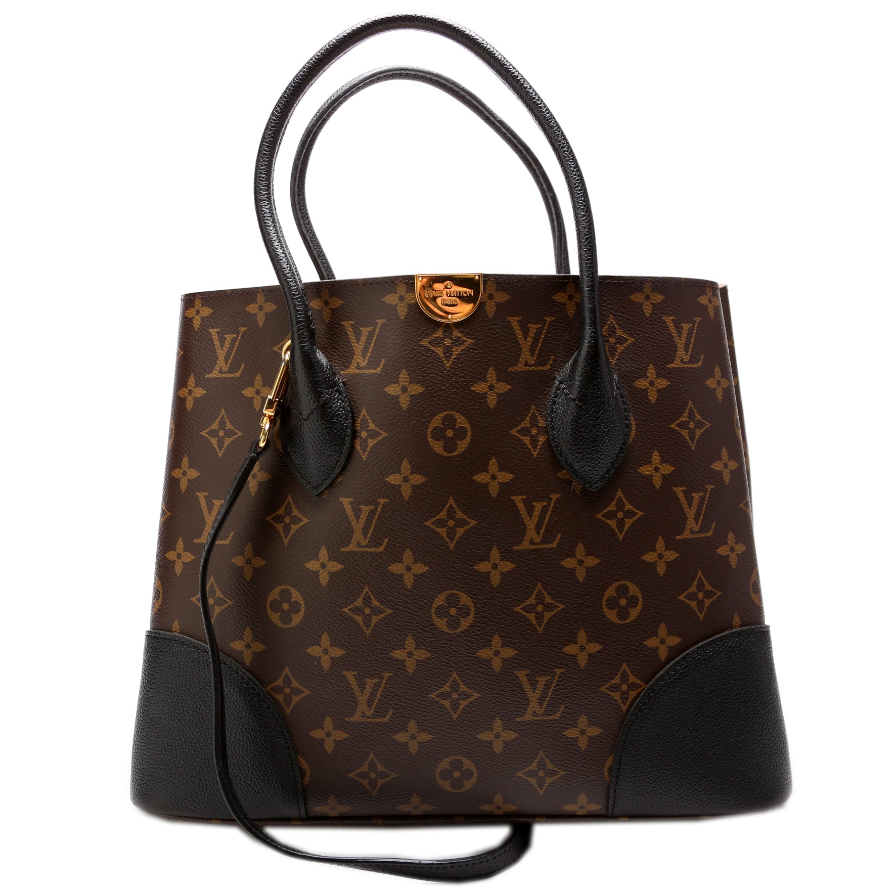 Louis Vuitton Flandrin Monogram Leather Handbag Leather 7