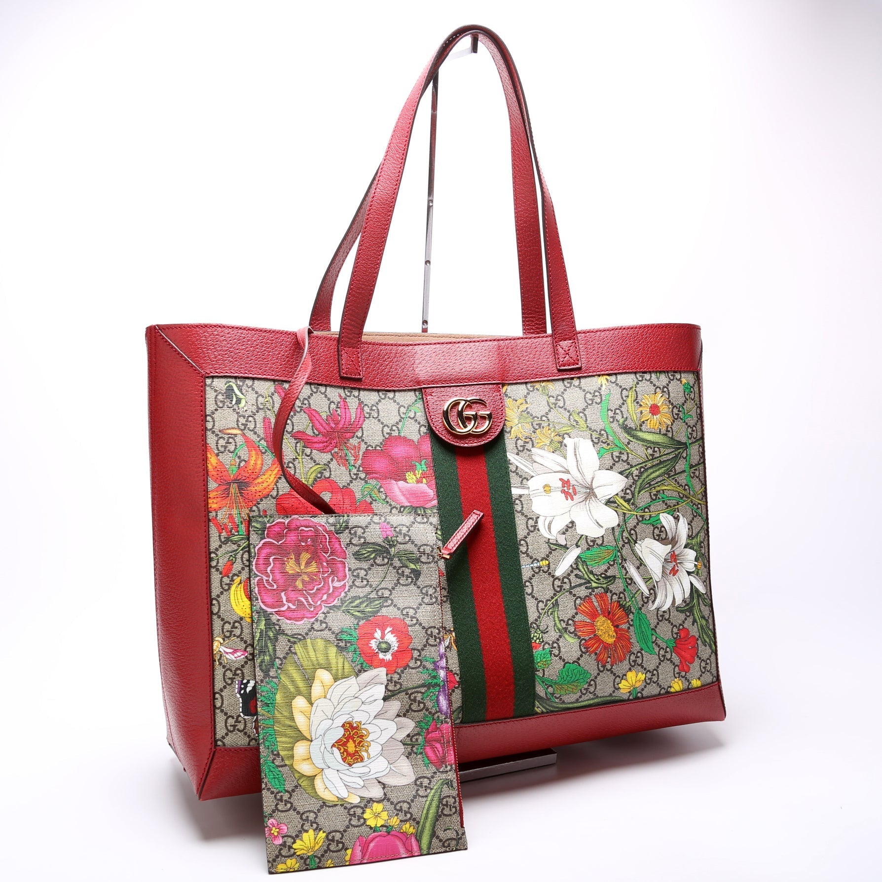 Gucci Ophidia Soft GG Flora Medium Tote Bag