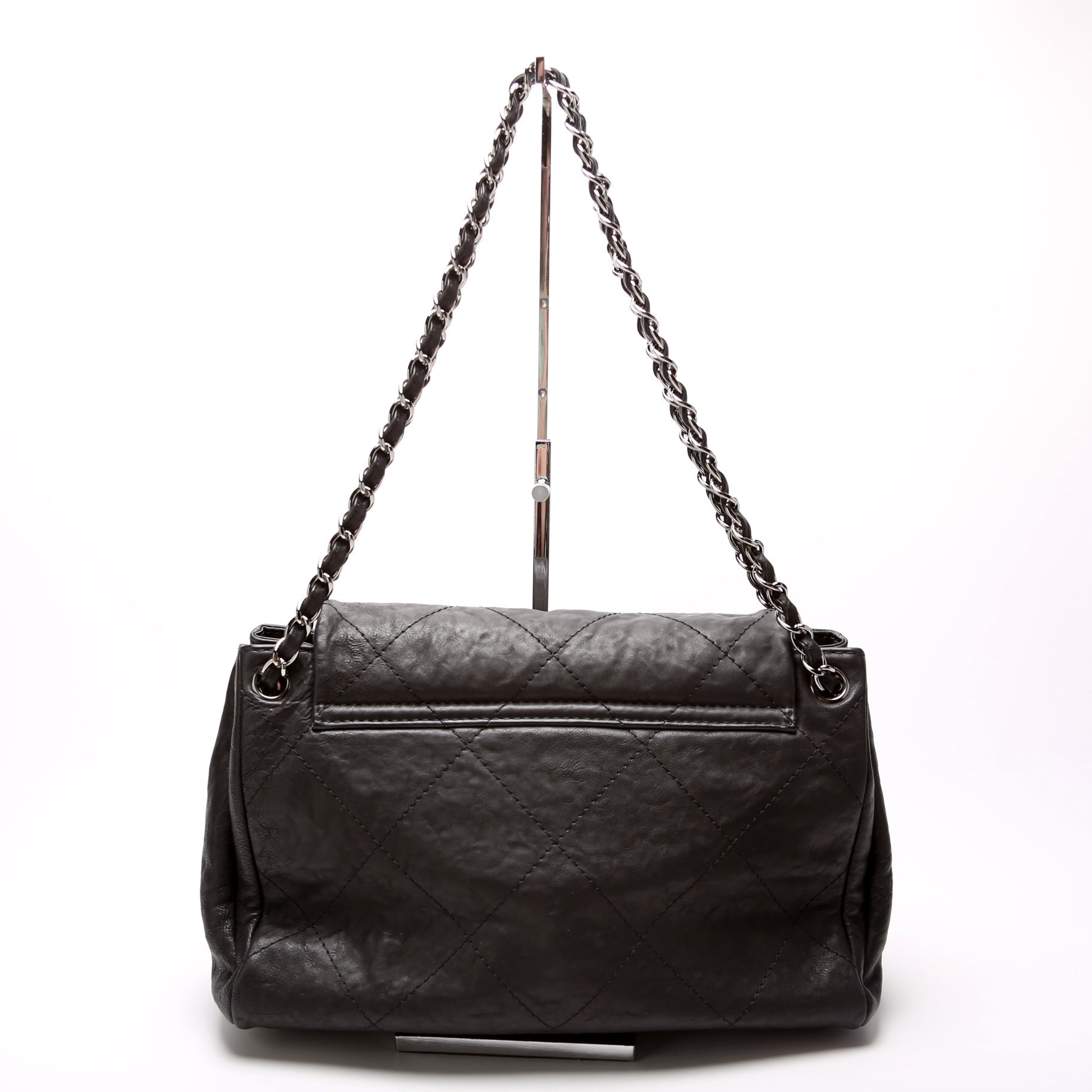 Chanel Hamptons CC Accordion Flap Calfskin 15M Tote Bag