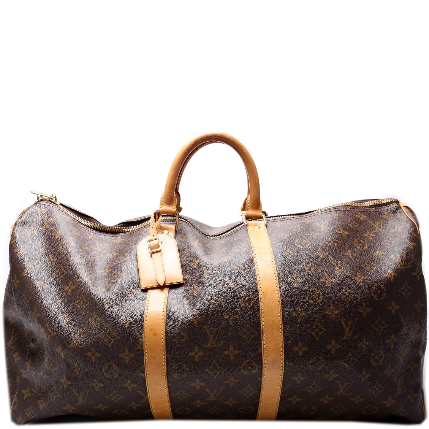 Louis Vuitton Keepall 55 Monogram Travel Bag Monogram 15