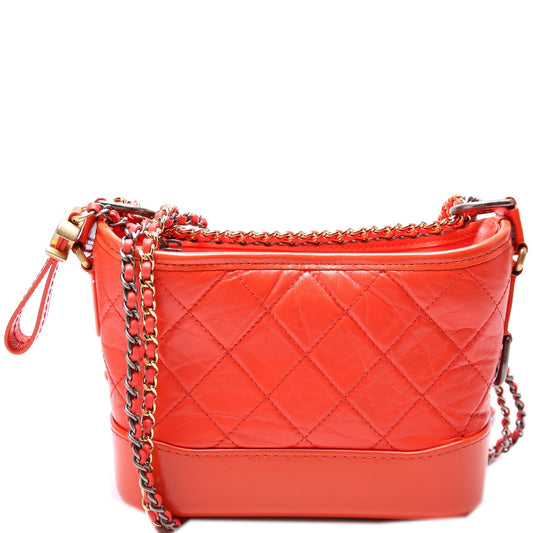 Chanel Gabrielle Hobo Calfskin Small Shoulder Bag