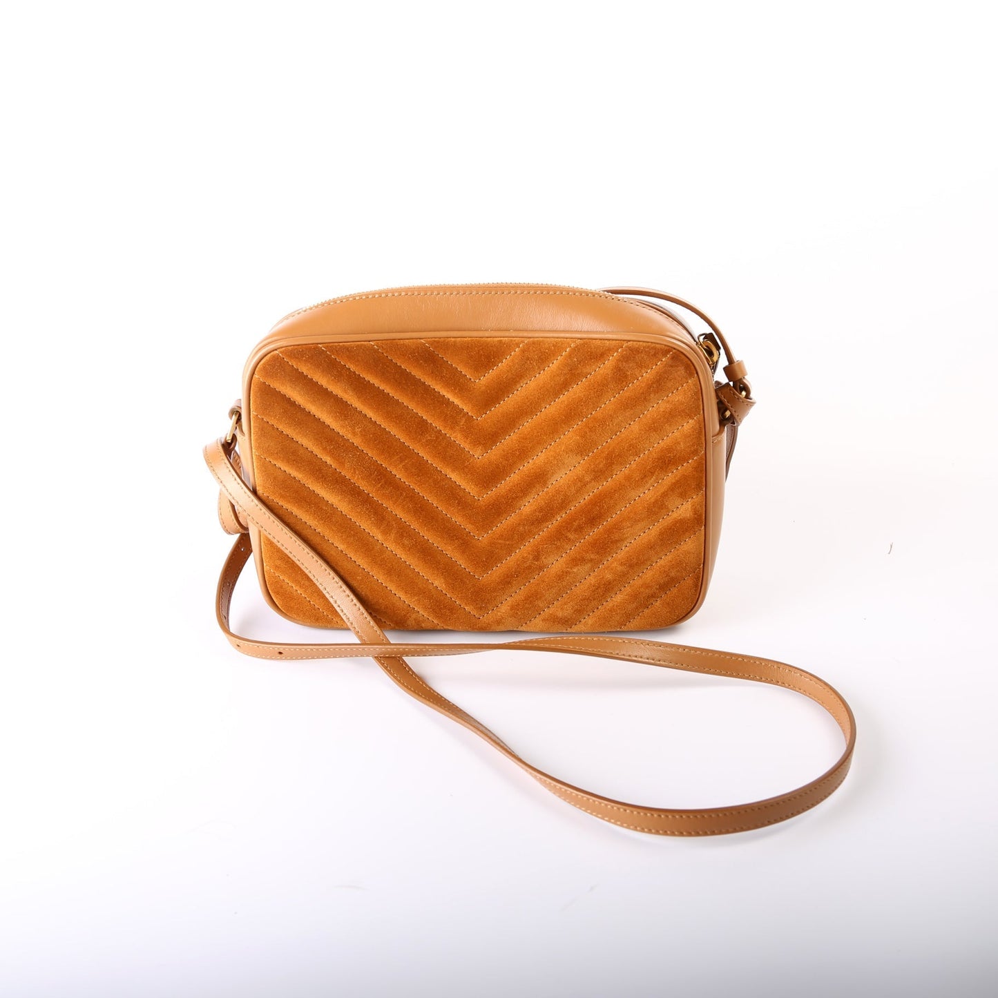 YSL Saint Laurent Lou Camera Bag Suede Travel Bag
