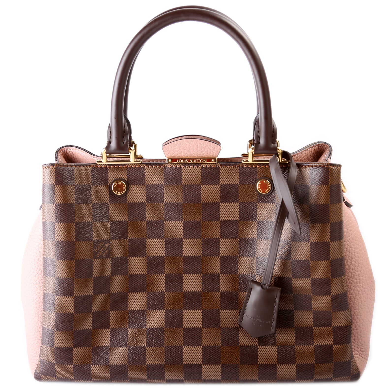 Louis Vuitton Brittany Ebene Damier Handbag Ebene 3