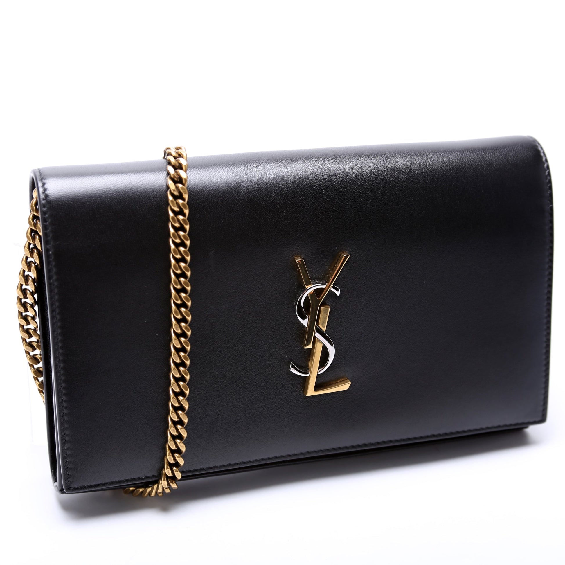 YSL Saint Laurent Saint Laurent Kate Wallet Bag Leather Chain Travel Bag