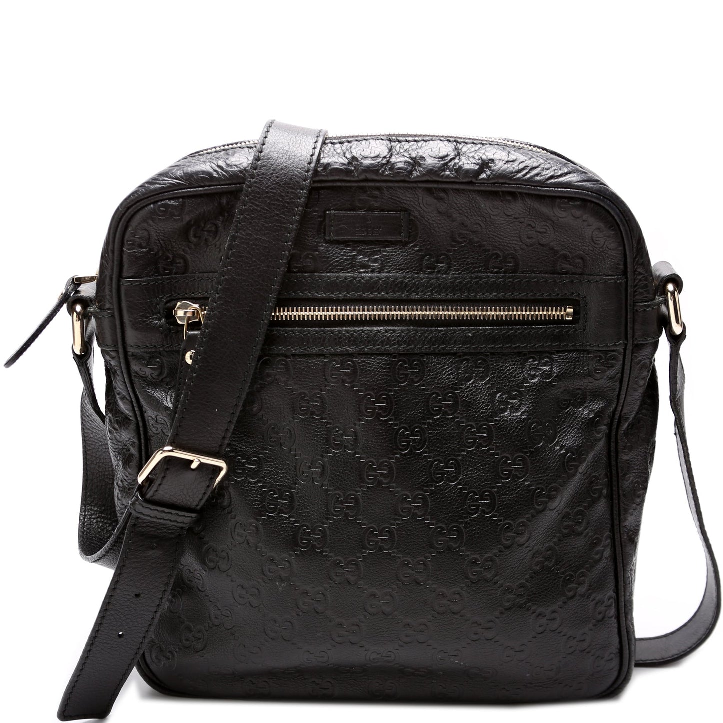 Gucci Messenger Leather Travel Bag
