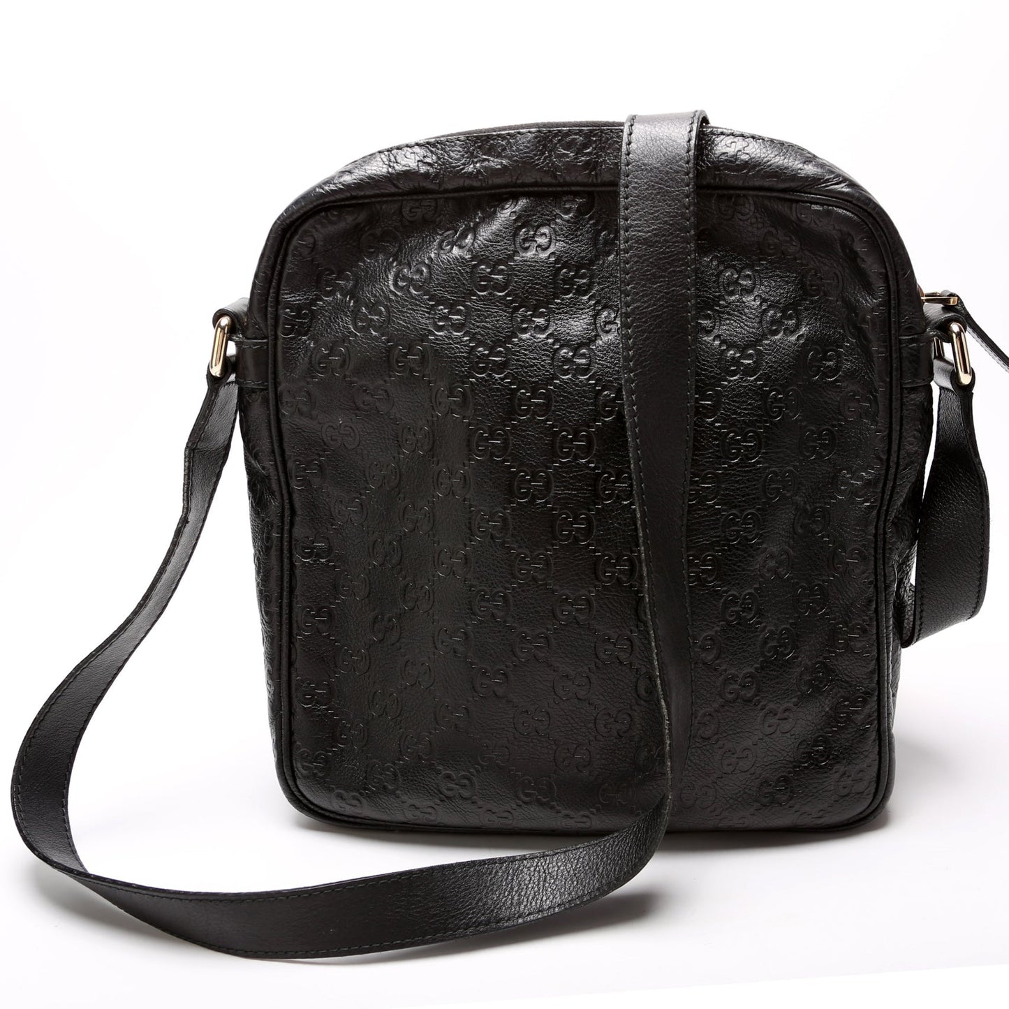Gucci Messenger Leather Travel Bag