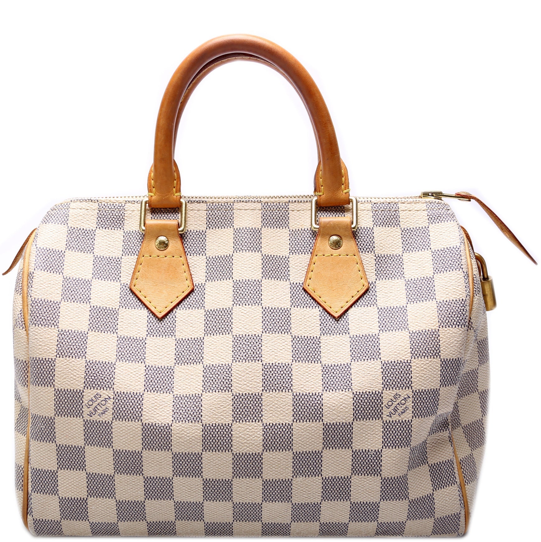 Louis Vuitton Speedy 25 Azur Damier Handbag Azur 3