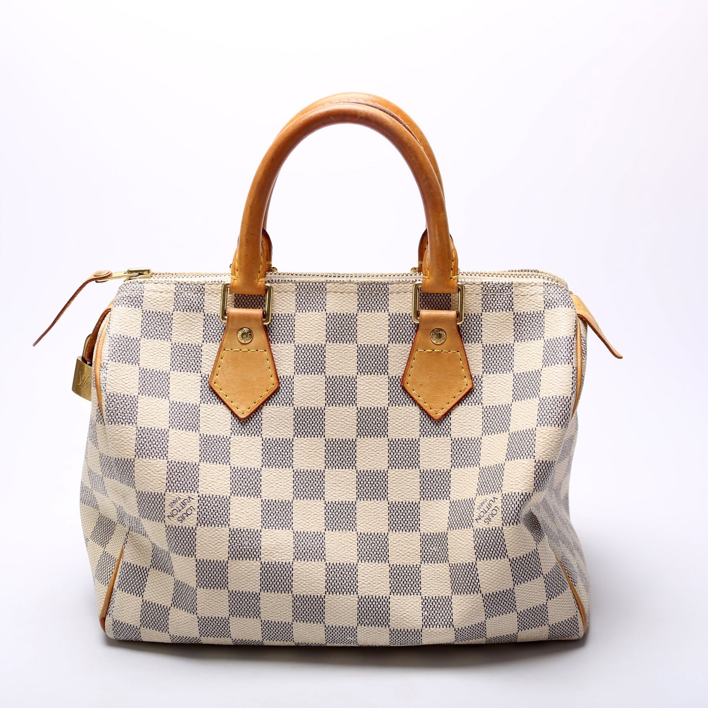 Louis Vuitton Speedy 25 Azur Damier Handbag Azur 3