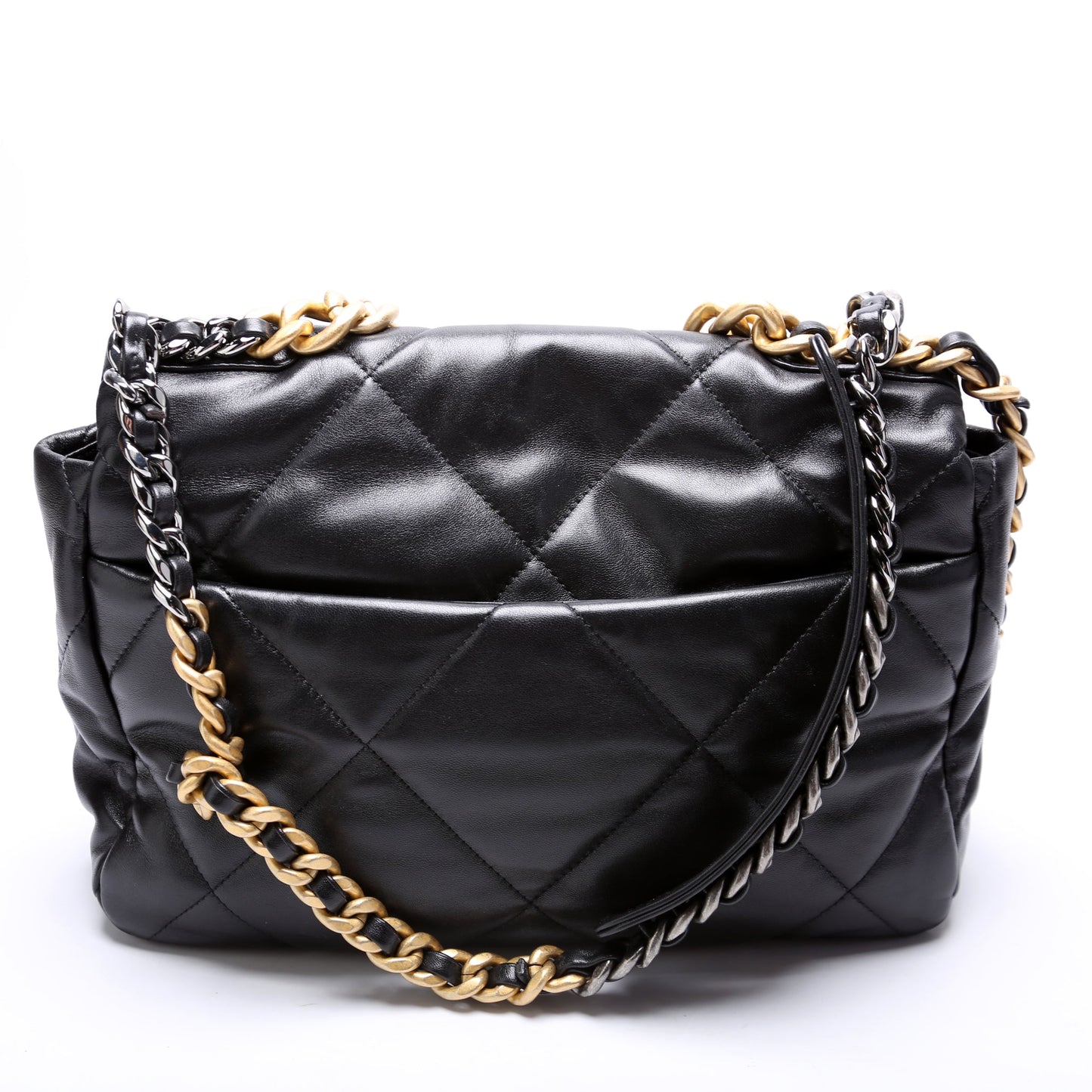 Chanel Quilted Goatskin 19 Flap 30+M Handbag M 1