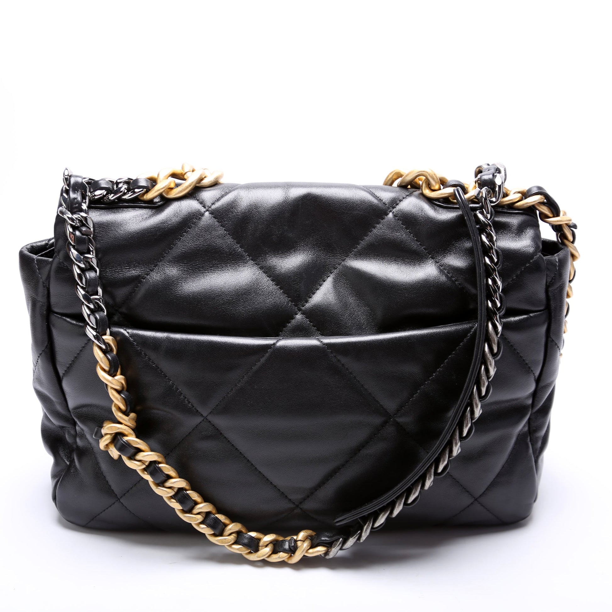 Chanel Quilted Goatskin 19 Flap 30+M Handbag M 1