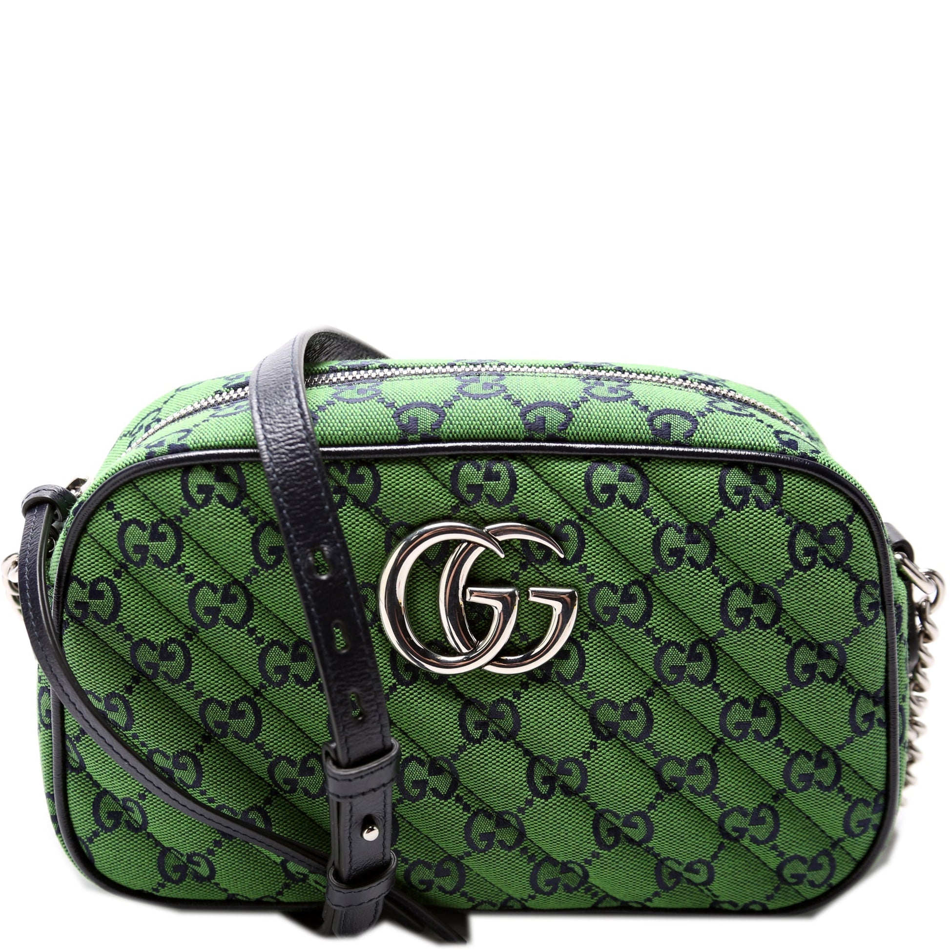Gucci Marmont Camera Canvas Multicolor Small Crossbody Bag Camera Bag