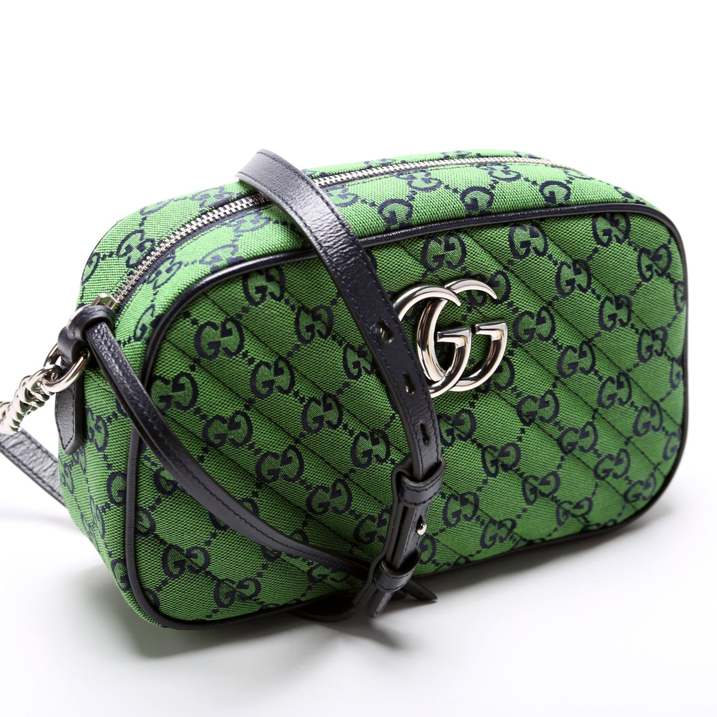 Gucci Marmont Camera Canvas Multicolor Small Crossbody Bag Camera Bag