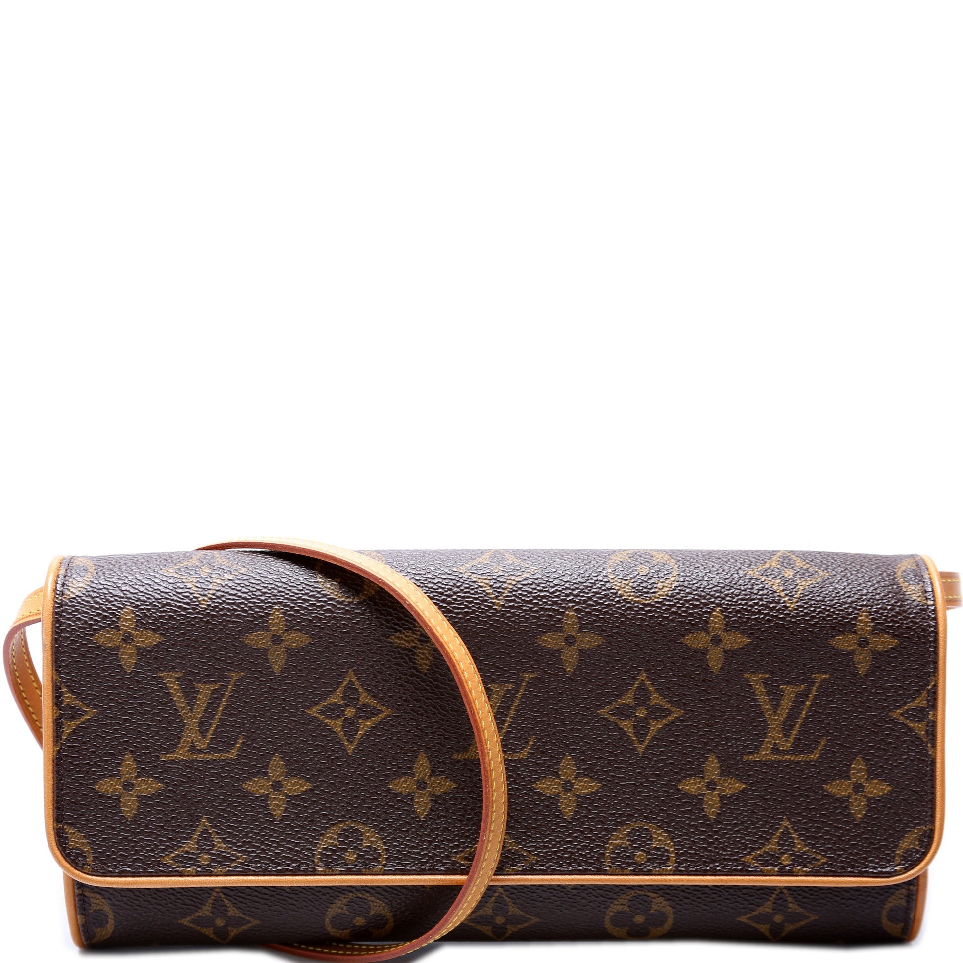 Louis Vuitton Pochette Twin GM Monogram Clutch Bag Monogram 19