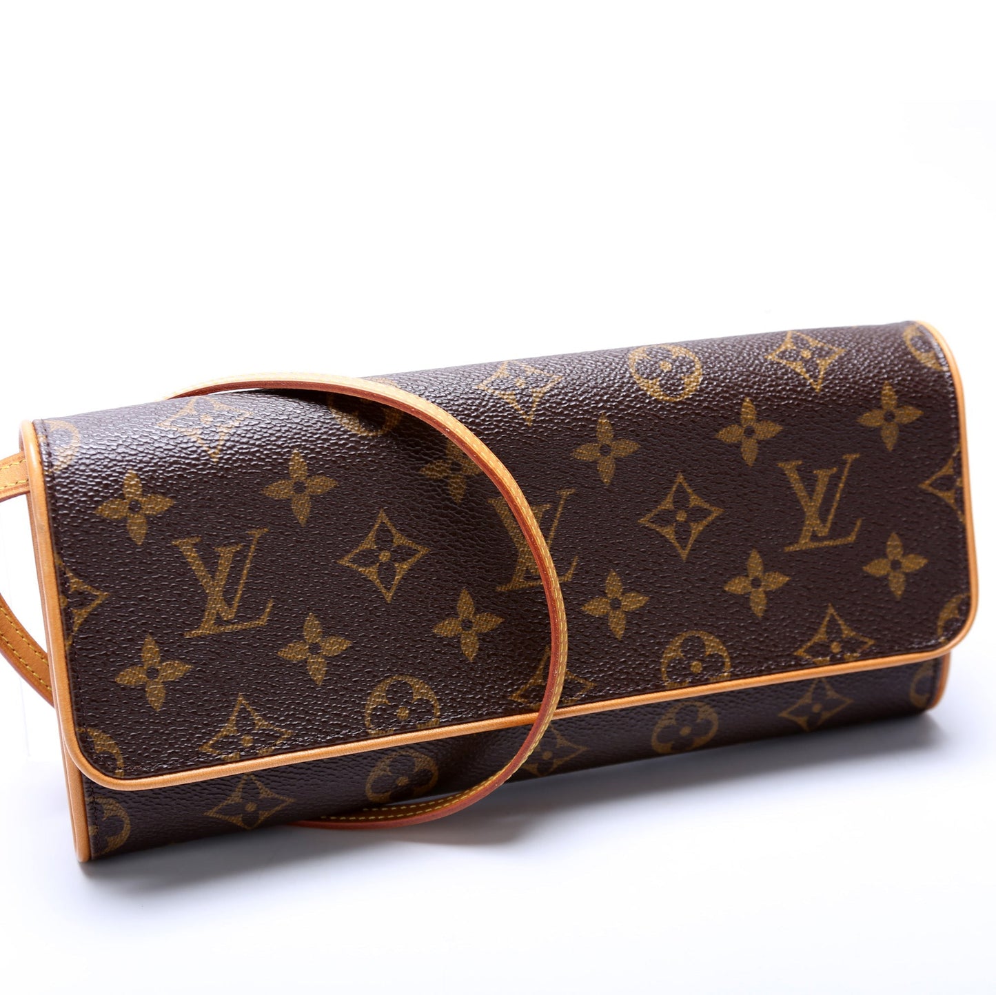 Louis Vuitton Pochette Twin GM Monogram Clutch Bag Monogram 19