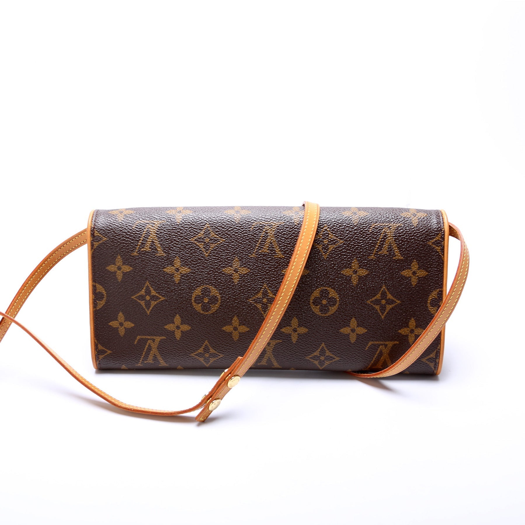 Louis Vuitton Pochette Twin GM Monogram Clutch Bag Monogram 19