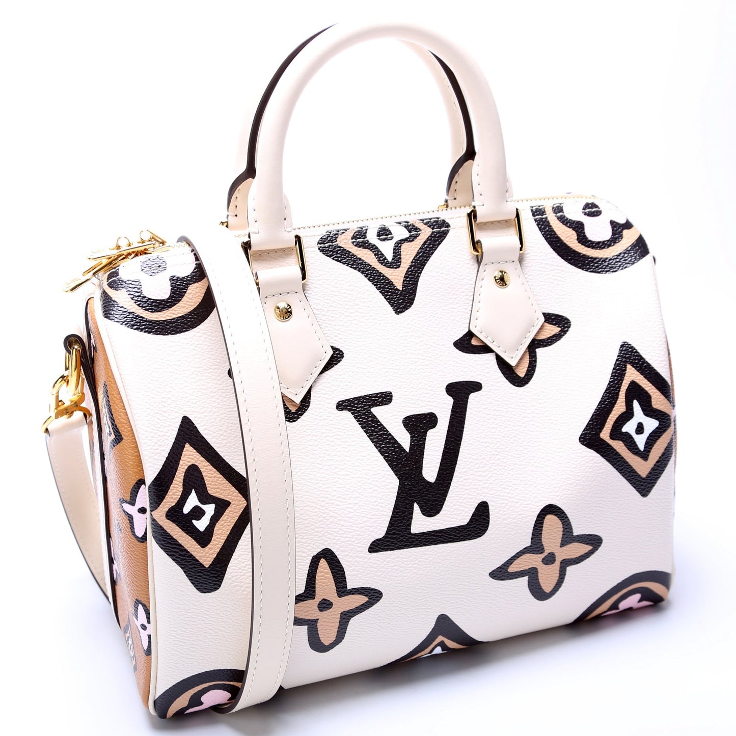 Louis Vuitton Speedy 25 Bandouliere Wild at Heart Handbag Heart 3