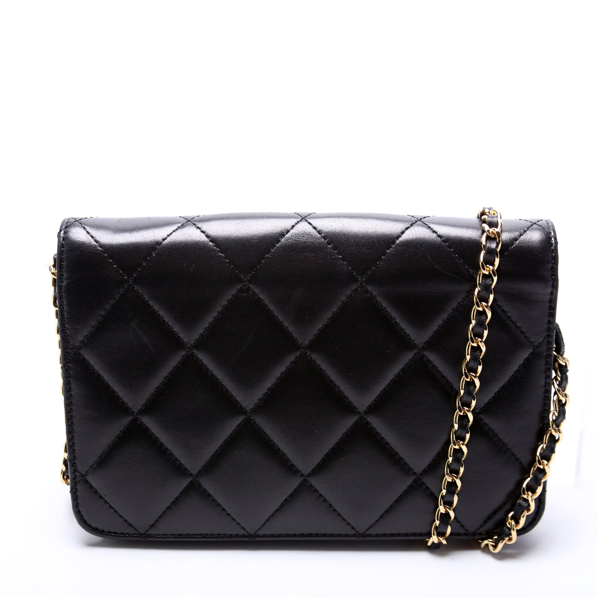 Chanel Golden Class WOC Lambskin 20M Clutch Bag