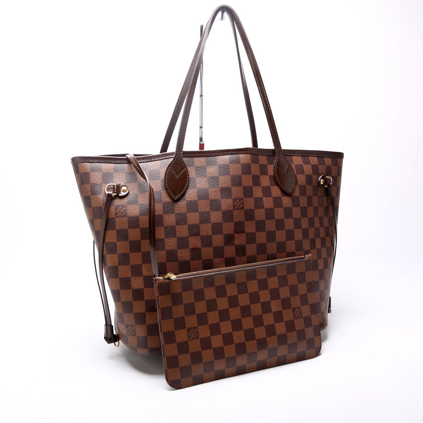 Louis Vuitton Neverfull MM w Ebene Damier Wallet Case Ebene 12