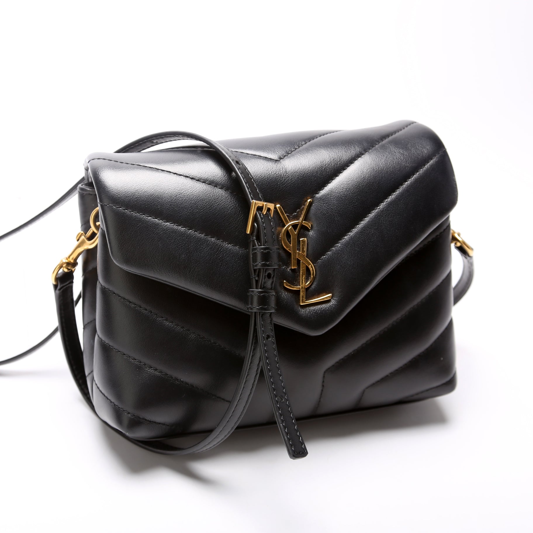 YSL Saint Laurent Loulou Satchel Crossbody Bag Toy Satchel Bag Toy Crossbody 7