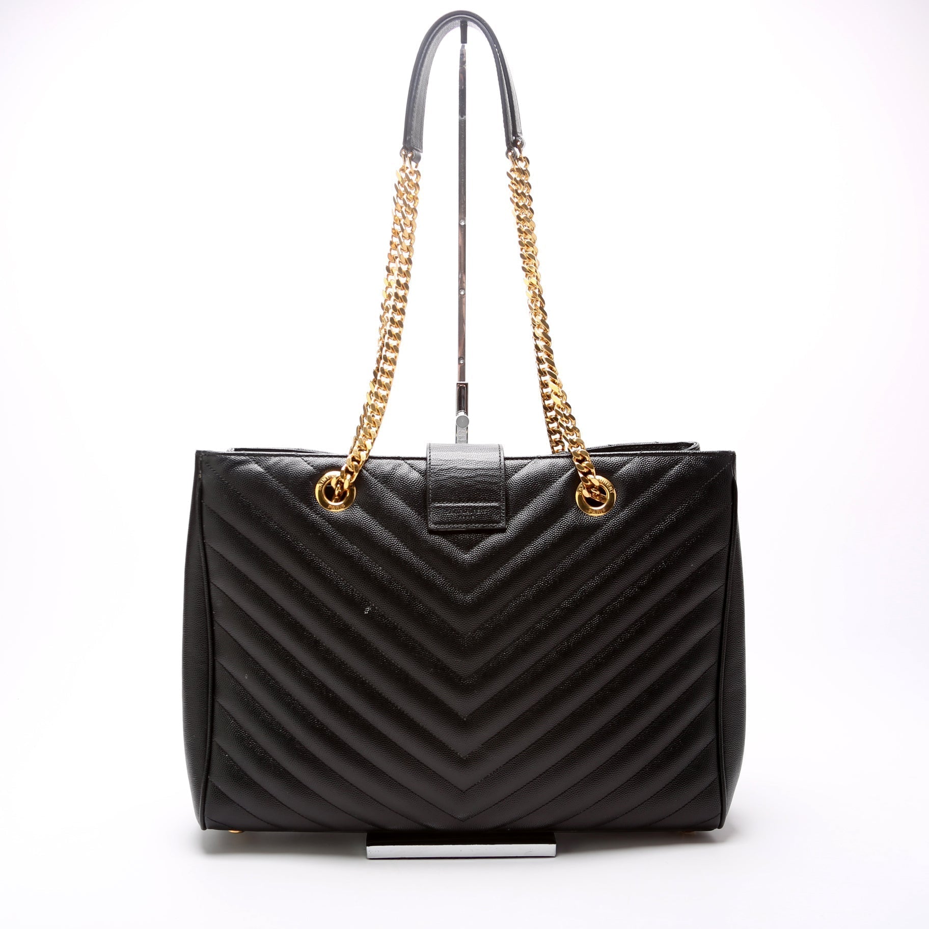 YSL Saint Laurent Grain De Poudre Shopping Bag Tote Bag Poudre Shopping 396911