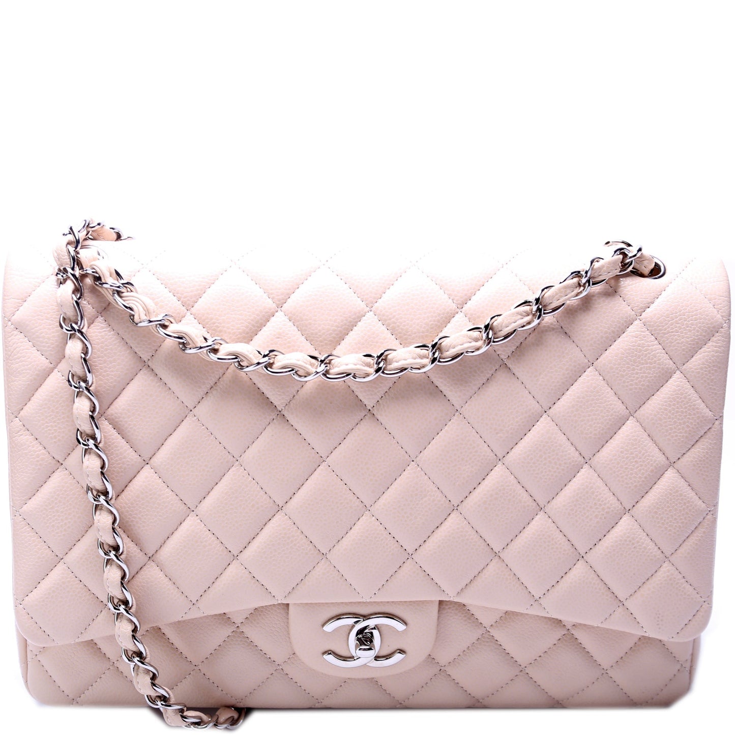 Chanel Classic Flap Maxi Caviar 17-20M Handbag 20M 1