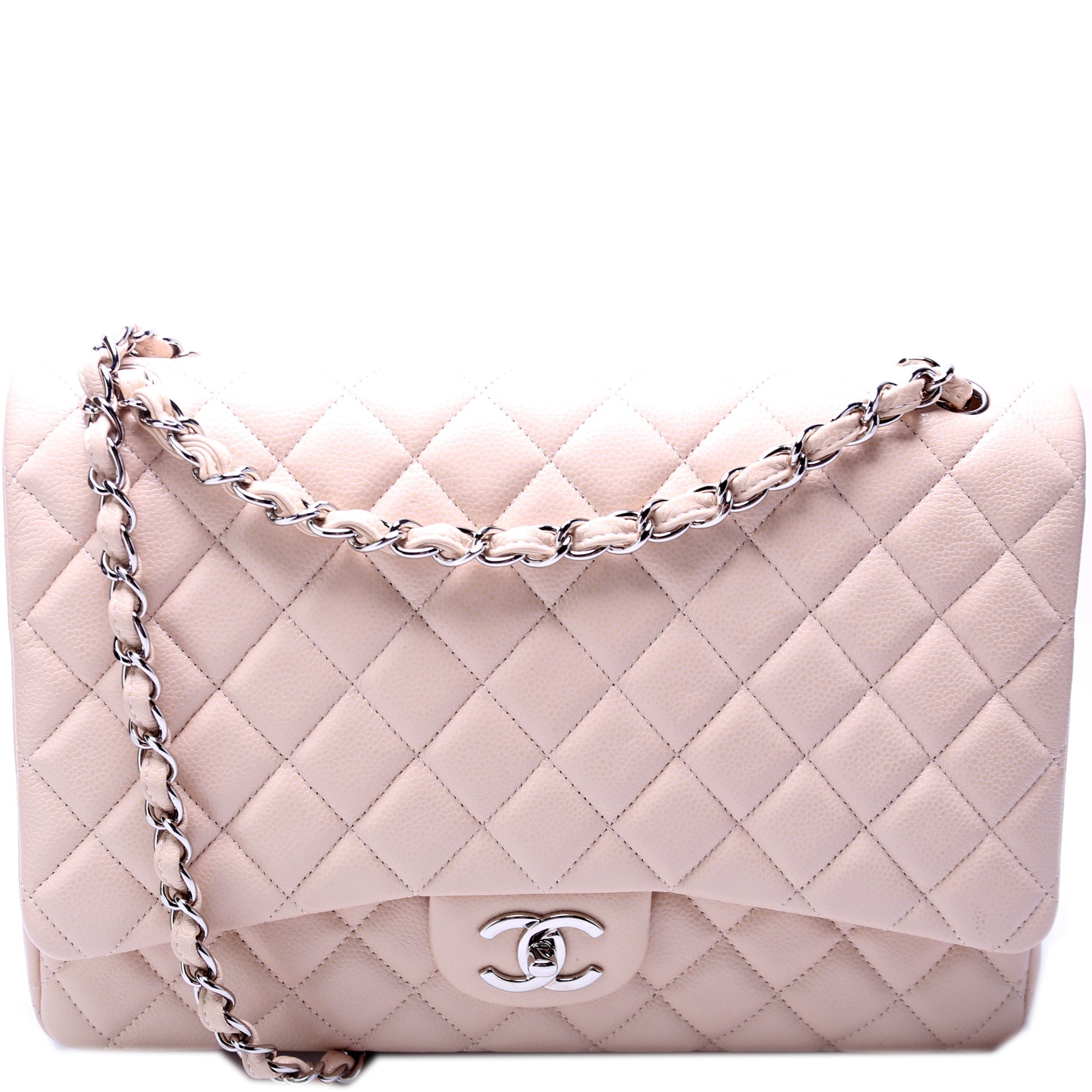 Chanel Classic Flap Maxi Caviar 17-20M Handbag 20M 1