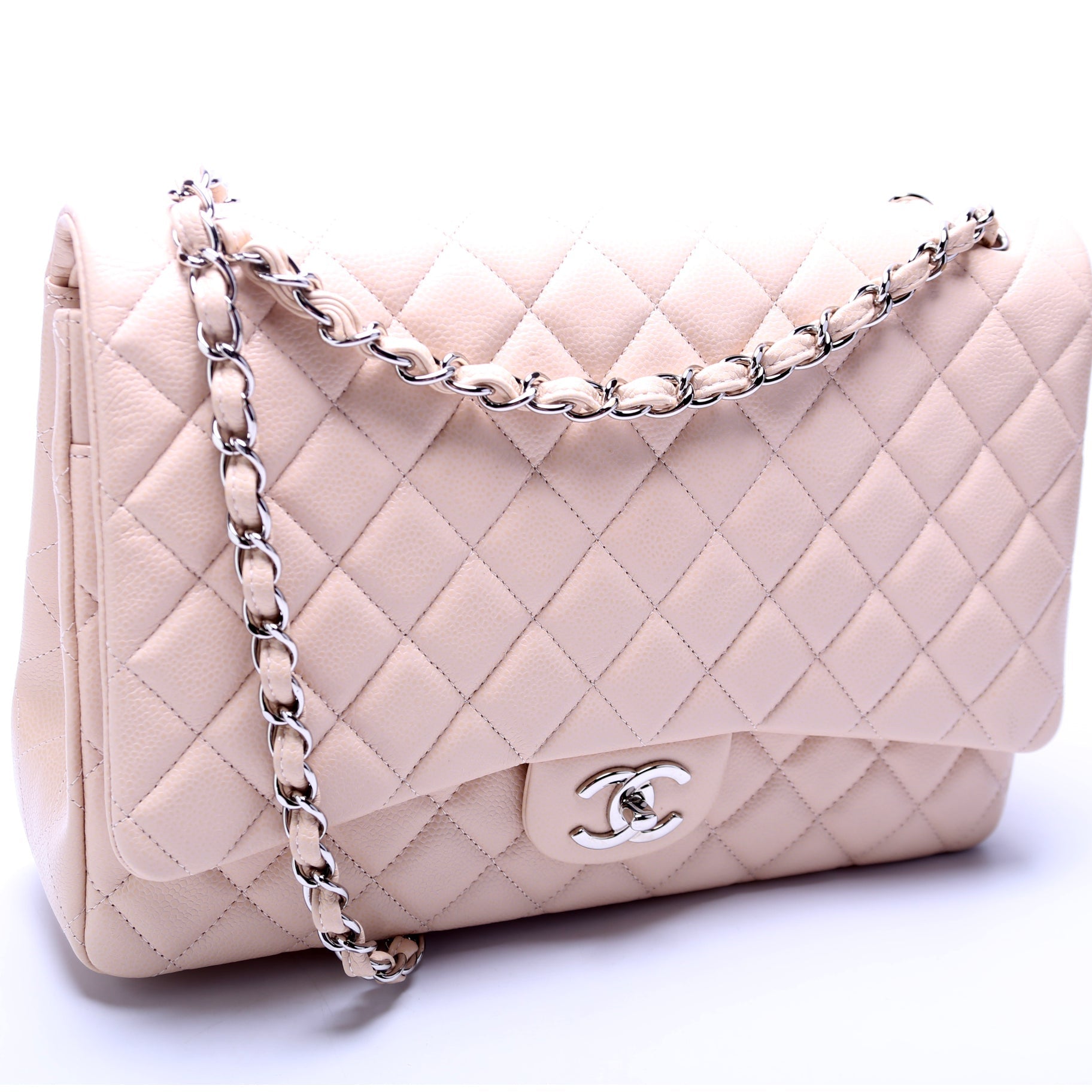Chanel Classic Flap Maxi Caviar 17-20M Handbag 20M 1