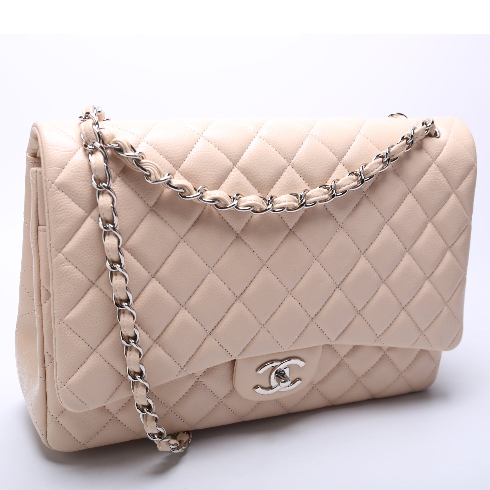 Chanel Classic Flap Maxi Caviar 17-20M Handbag 20M 1