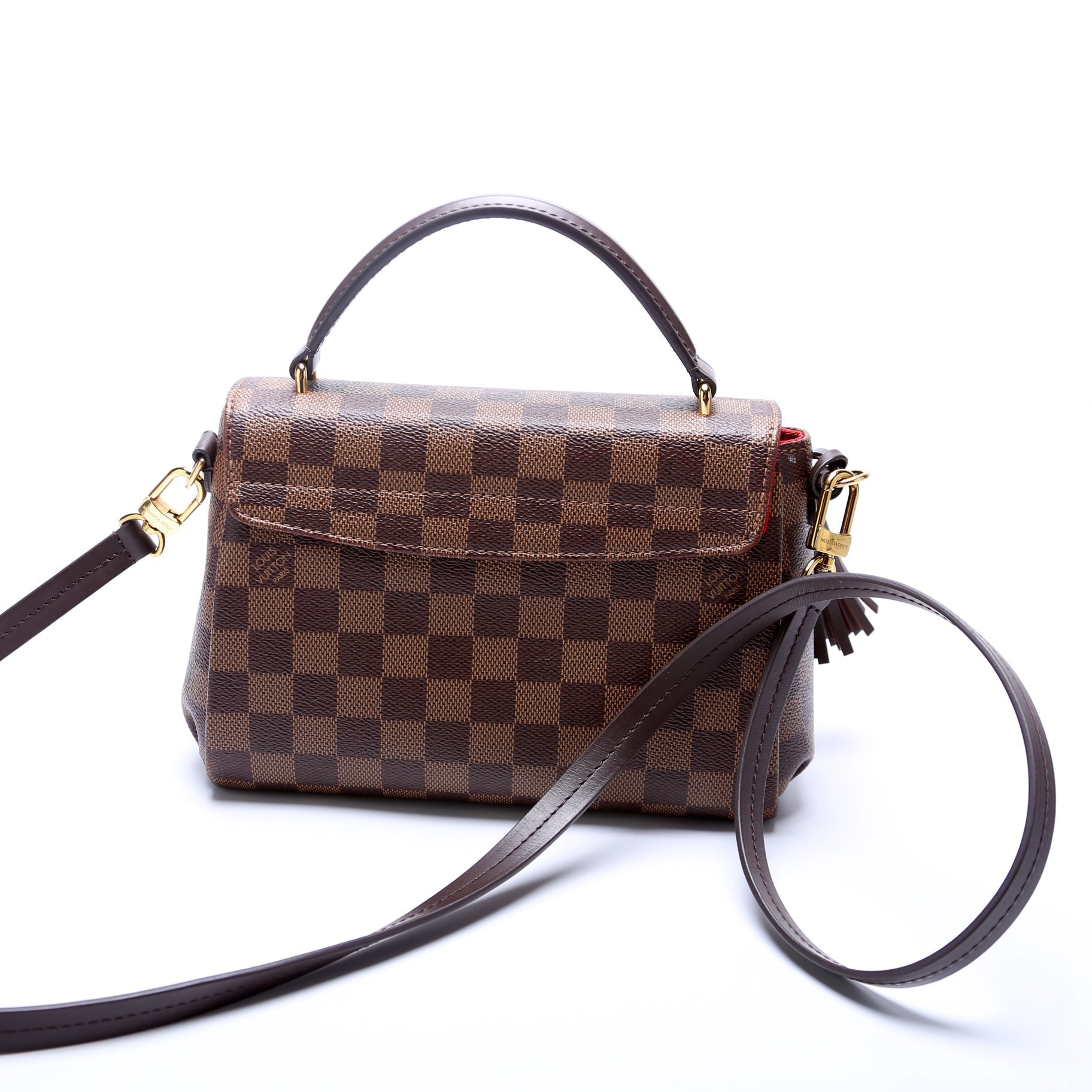 Louis Vuitton Croisette Ebene Damier Handbag Ebene 11
