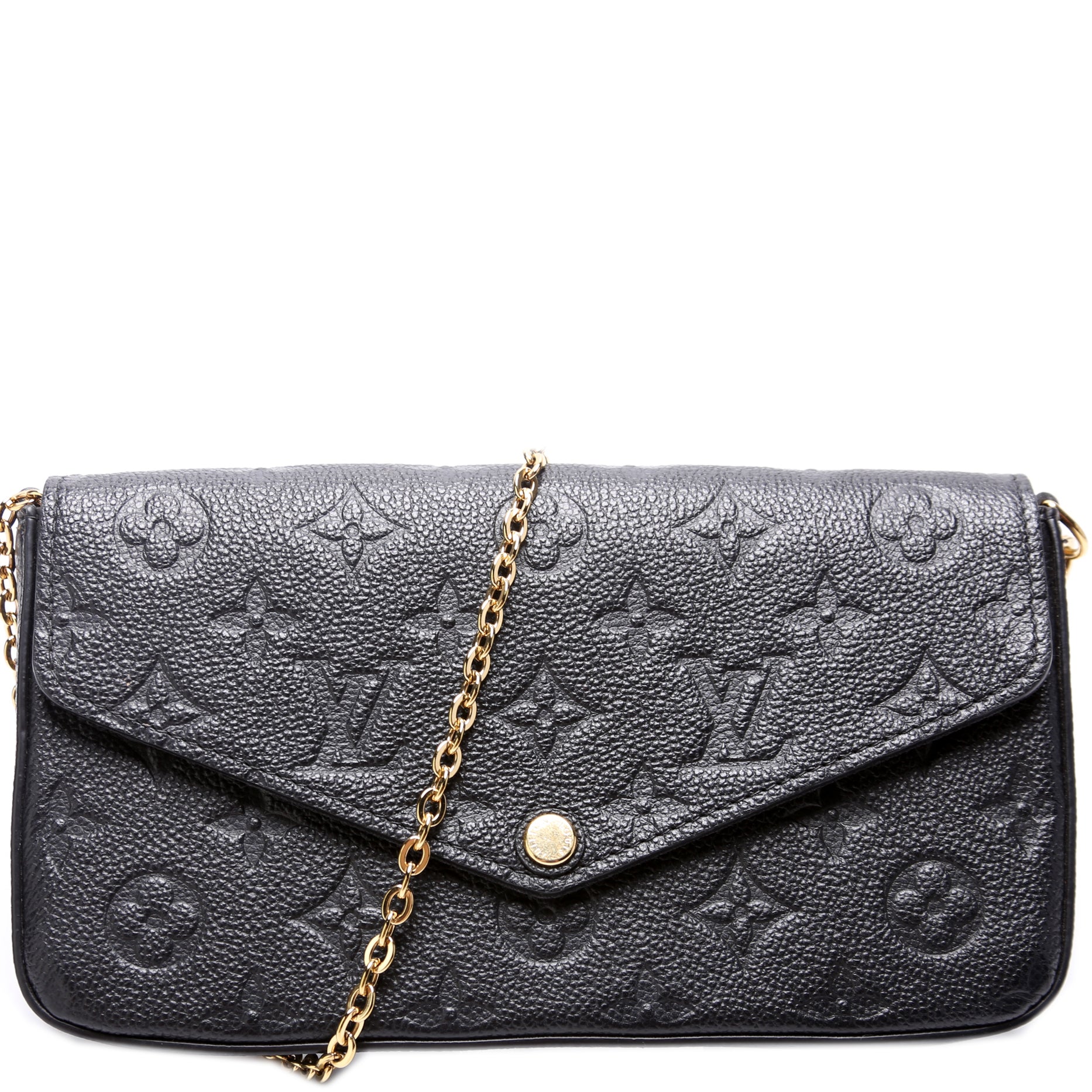 Louis Vuitton Pochette Felicie Empreinte Clutch Bag Empreinte 46