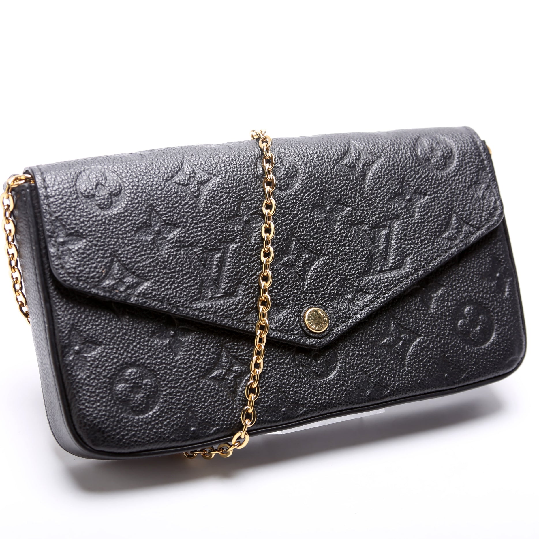 Louis Vuitton Pochette Felicie Empreinte Clutch Bag Empreinte 46