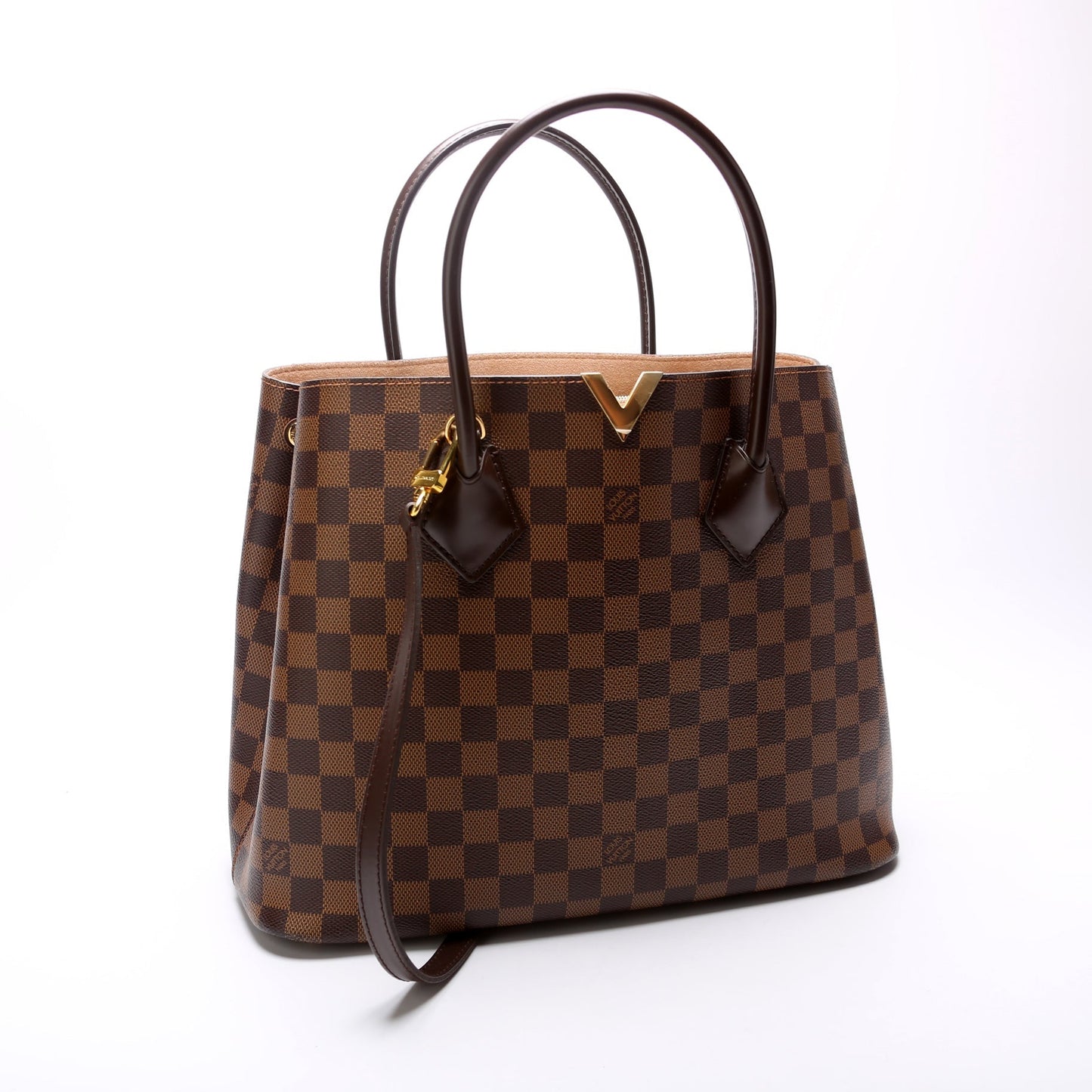 Louis Vuitton Kensington Ebene Damier Tote Bag Ebene 1