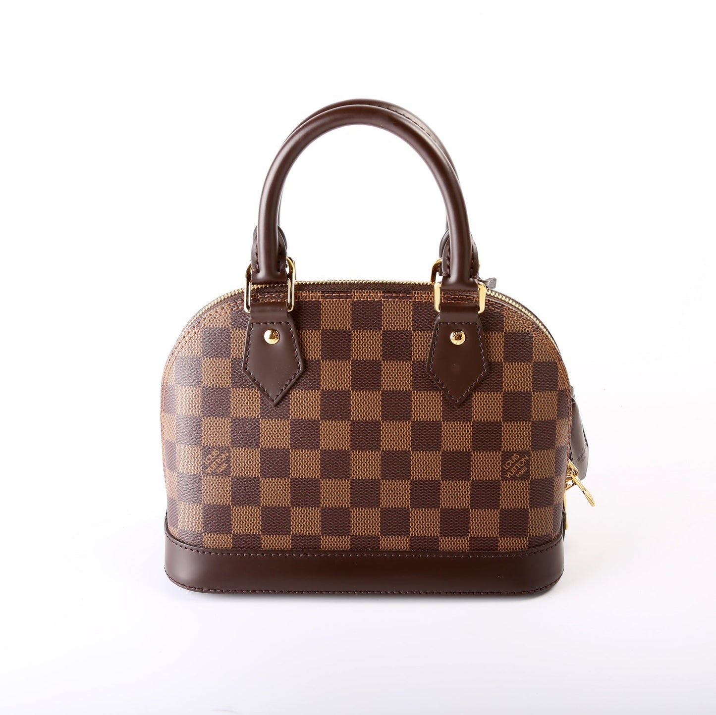 Louis Vuitton Alma BB Ebene Damier Handbag Ebene 15