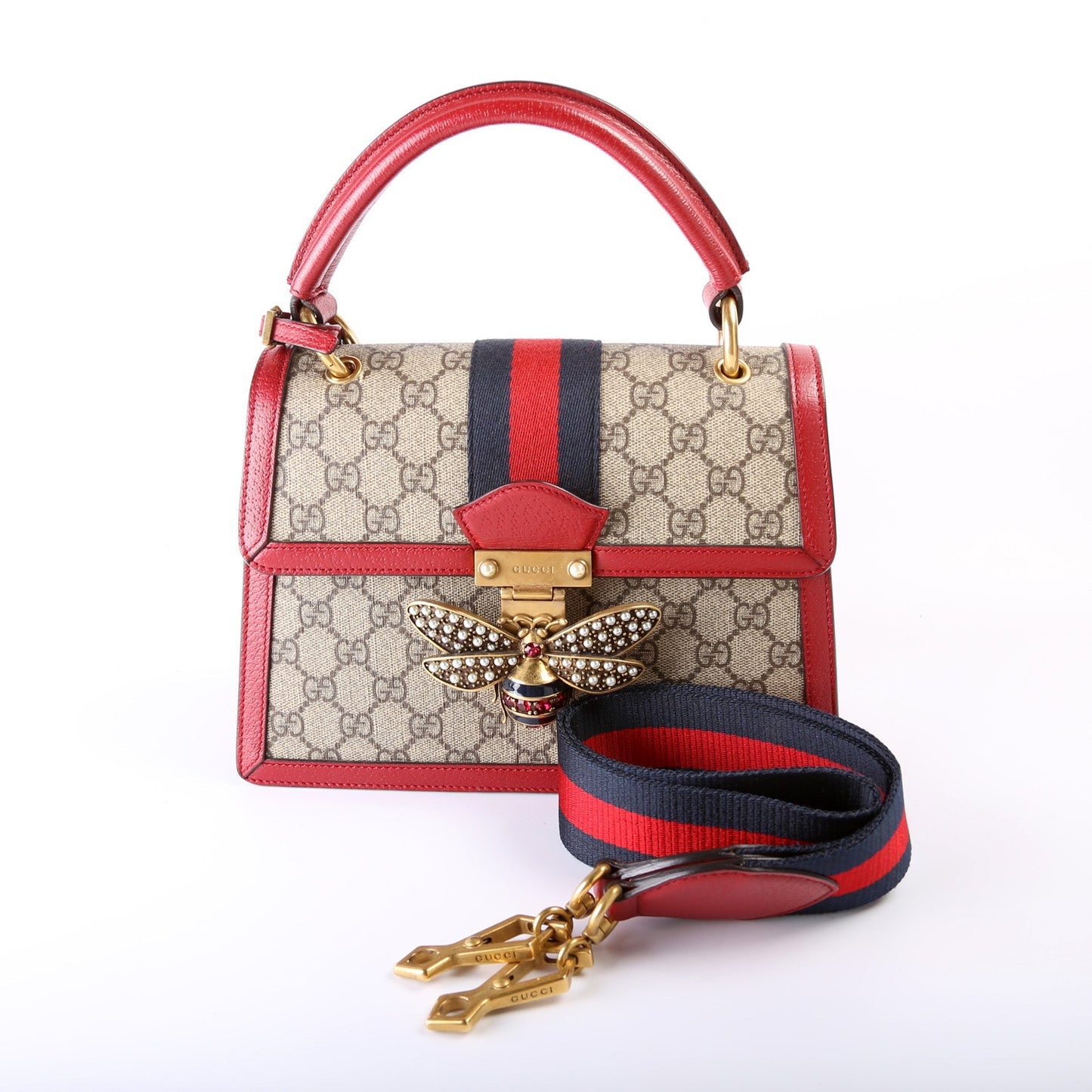 Gucci Queen Margaret Top Handle Travel Bag