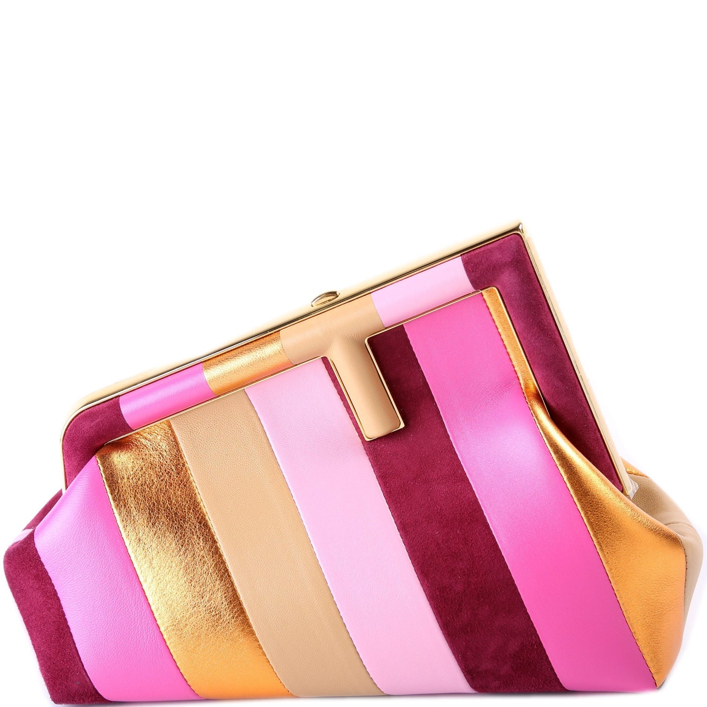 Fendi First 8Bp129 Bag Multicolor Small Travel Bag