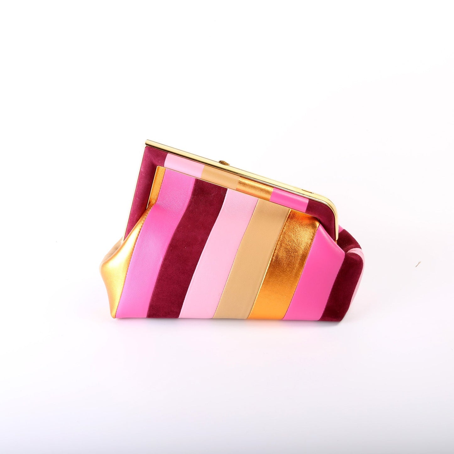 Fendi First 8Bp129 Bag Multicolor Small Travel Bag